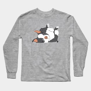 Lazy Boston Terrier Long Sleeve T-Shirt